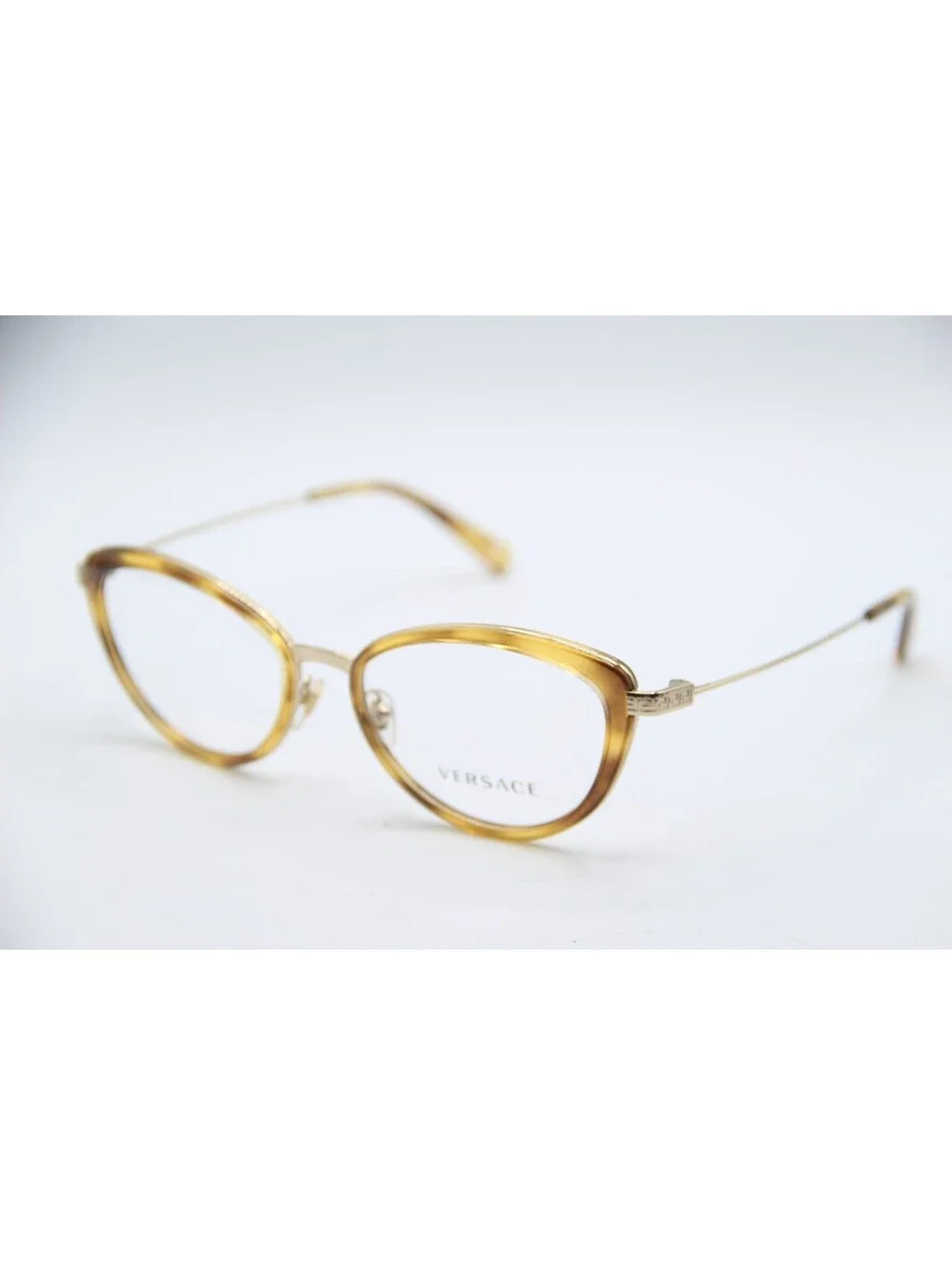 Versace Mod. 1244 1400 Tortoise Gold Authentic Eyeglasses 53-17 140